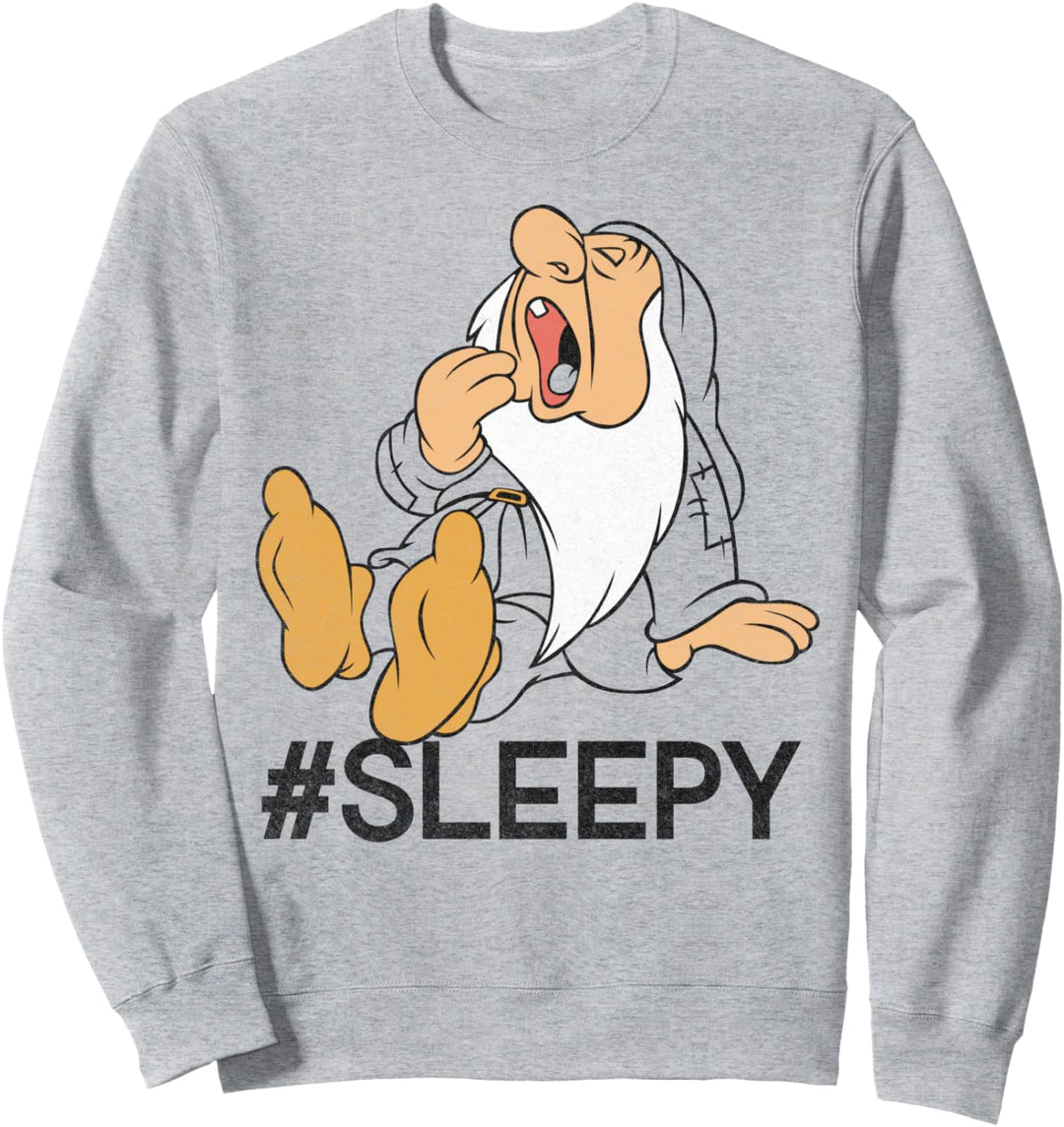 Disney Snow White Hashtag Sleepy Sweatshirt