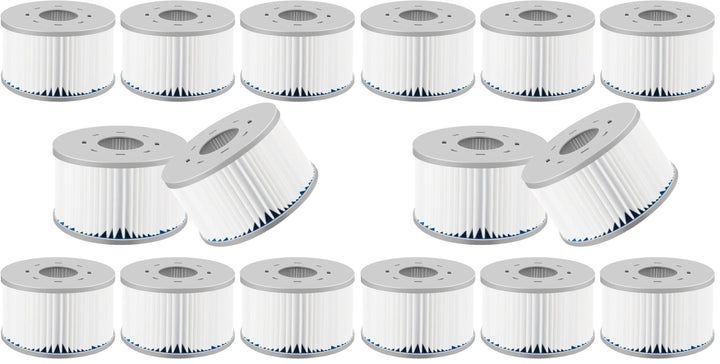 8 STK MSPA Ersatz Filterkartusche Wasserfilter, Ersatzfilter für MSpa Modelle ab 2020 Whirlpool, Sch