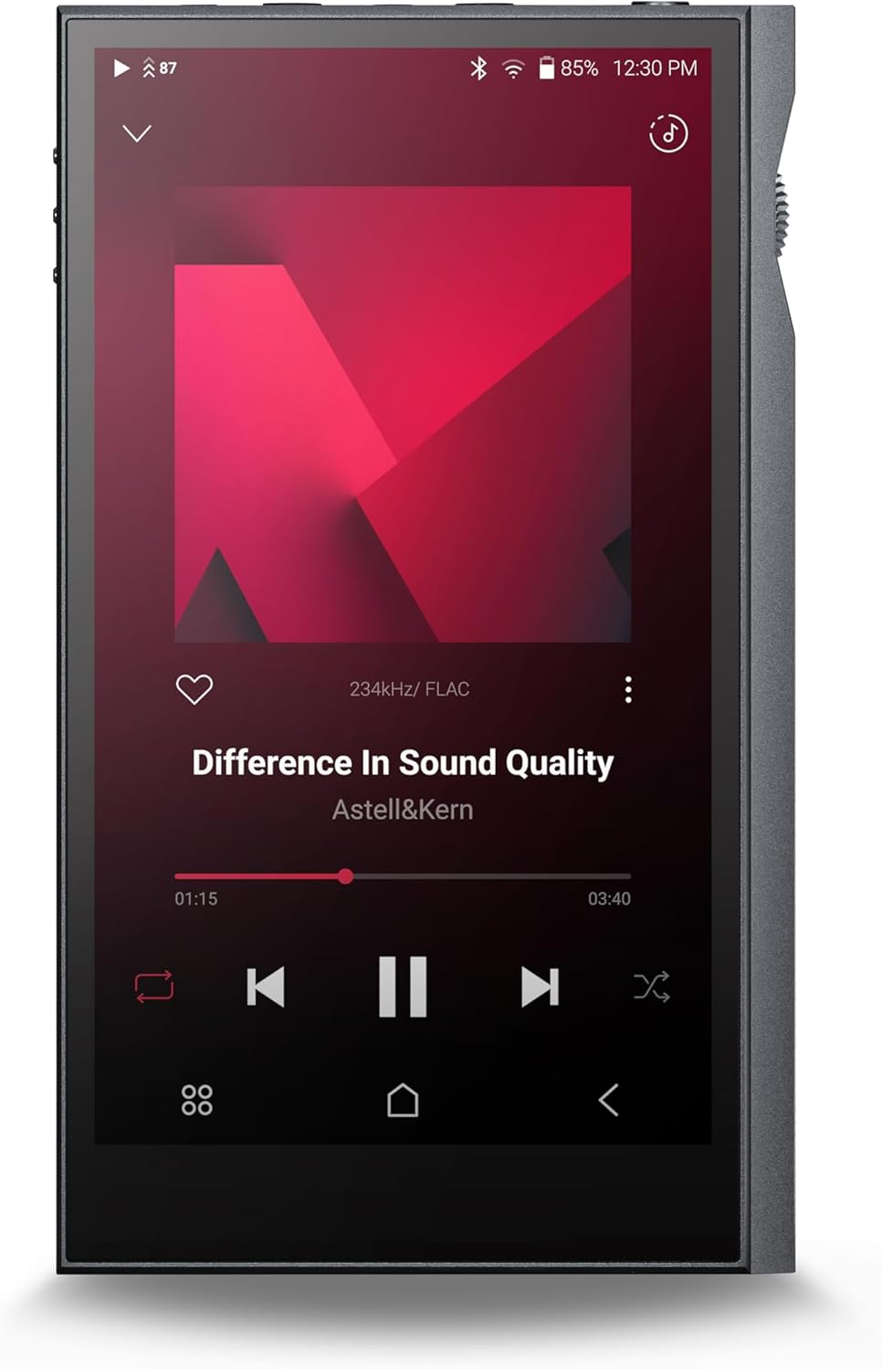 Astell&amp;Kern Kann Ultra Hochauflösender Audio Player, Silber