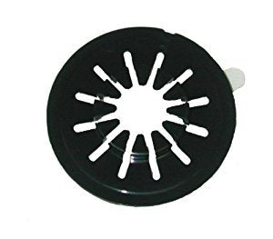 Dragon Trading CD-/DVD-Hubs mit selbstklebender Rückseite, Rosetten, Schwarz, 100 Stück
