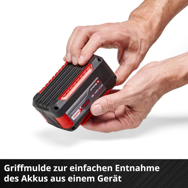 Original Einhell Akku PXC-Twinpack 5,2 Ah Power X-Change (Li-Ion, 18 V, 2x 5,2 Ah-Akkus, universell