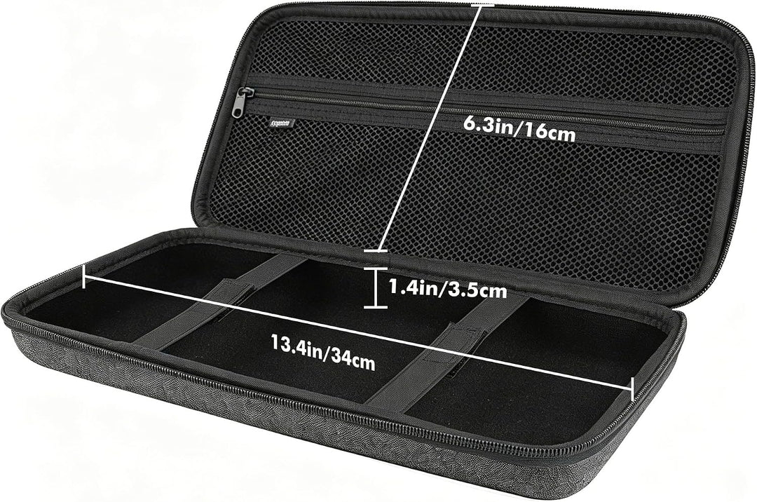 Hard 75% Keyboard Case, Hard Travel Storage Case for 84 Key Portable Keyboard, Compatible with Keych