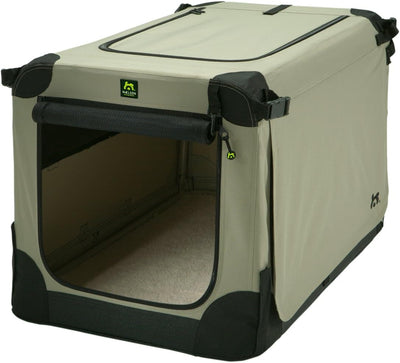 Maelson Soft Kennel faltbare Hundebox -beige - S 72 - (72 x 52 x 51 cm) hautfarben L 72 x B 51 x H 5
