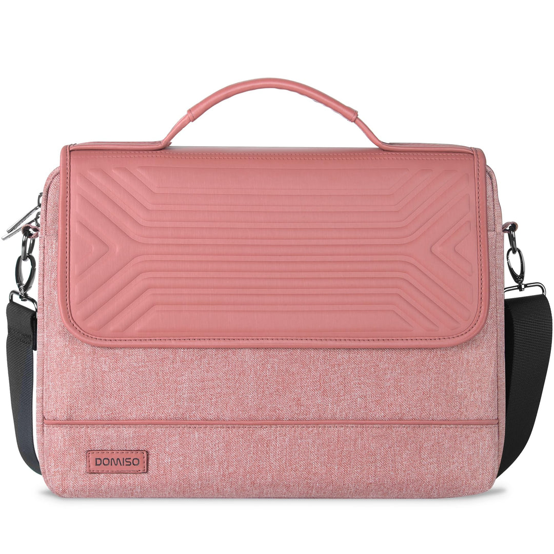 DOMISO 15-15,6 Zoll Wasserdicht Laptop Tasche Aktentasche Schultertasche Notebooktasche für 15.6" Le