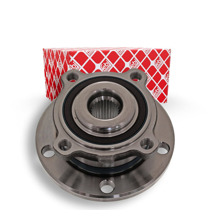febi bilstein 47314 Radlagersatz mit Radnabe und ABS-Impulsring, 1 Stück