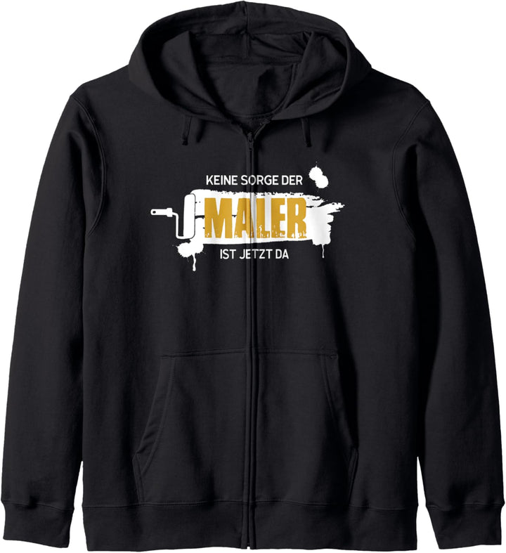 keine sorge der maler ist jetzt da Kapuzenjacke