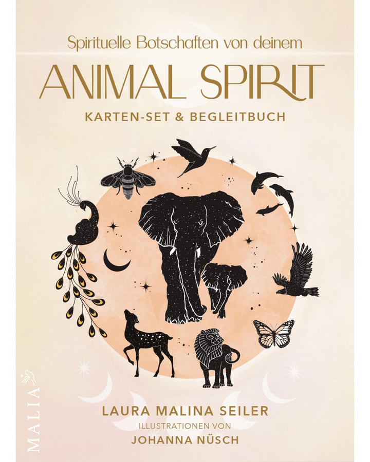 Spirituelle Botschaften von deinem Animal Spirit: Karten-Set & Begleitbuch, Taschenbuch