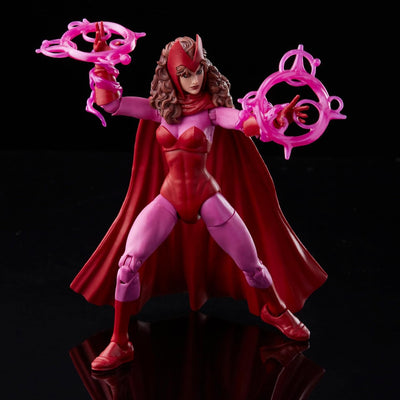 Hasbro Marvel Legends Series Scarlet Witch, Retroverpackung, 15 cm grosse Action-Figur, 4 Accessoire