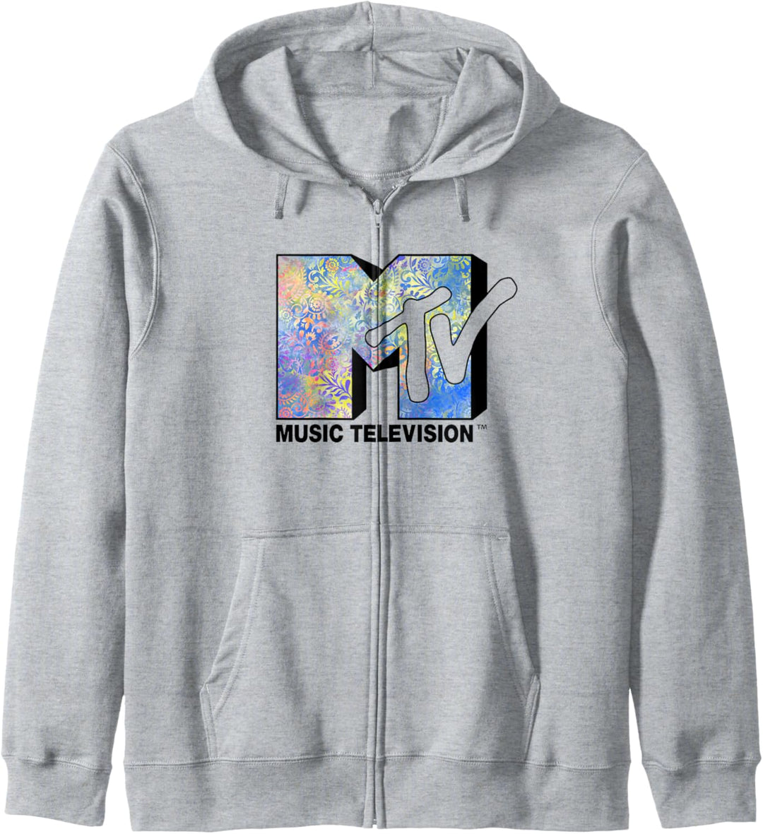 MTV Logo Paisley Blue Kapuzenjacke