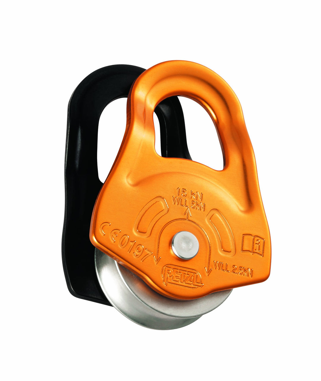 PETZL Erwachsene Rolle Partner Verticality, Mehrfarbig (gelb/schwarz), One Size, P52A