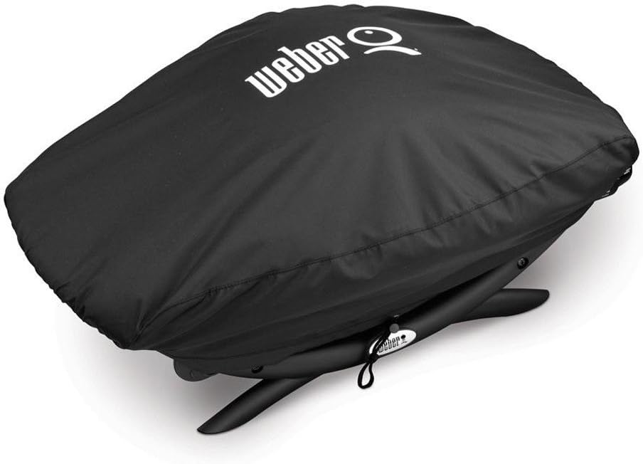 Weber Premium-Abdeckhaube/Für Grills der Serie Q 200/2000, Atmungsaktives und wasserabweisendes Mate