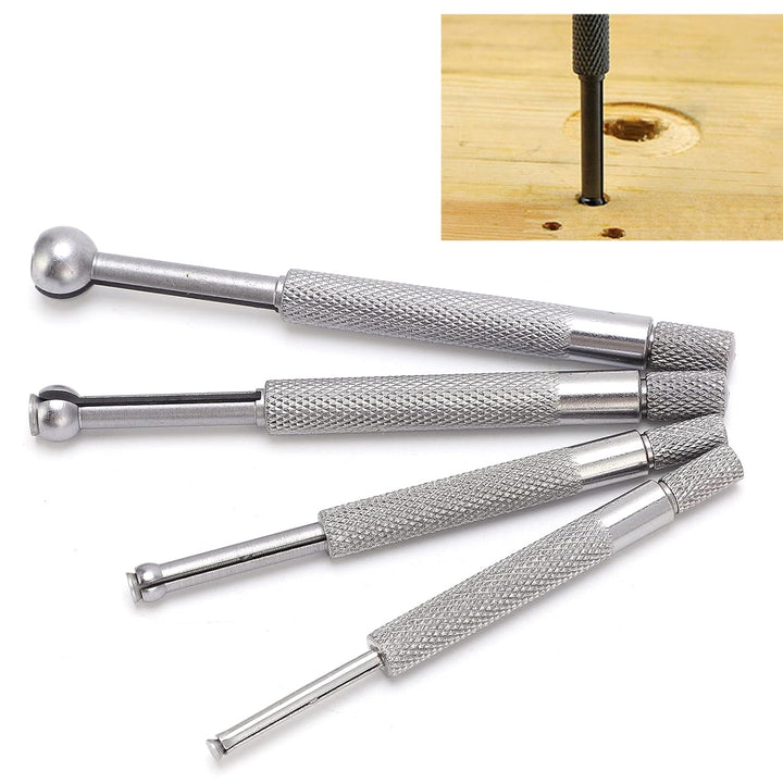 4PCS Lochlehren-Set Vollkugel-Teleskoplehre 3-13 Mm Zum Messen Kleiner Löcher Schlitze Nuten