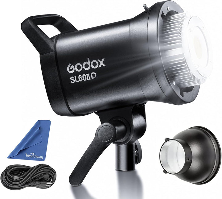 Godox SL-60W LED Continuous Light - 5600±300K Recording Photography Wireless Brightness Adjustable 4