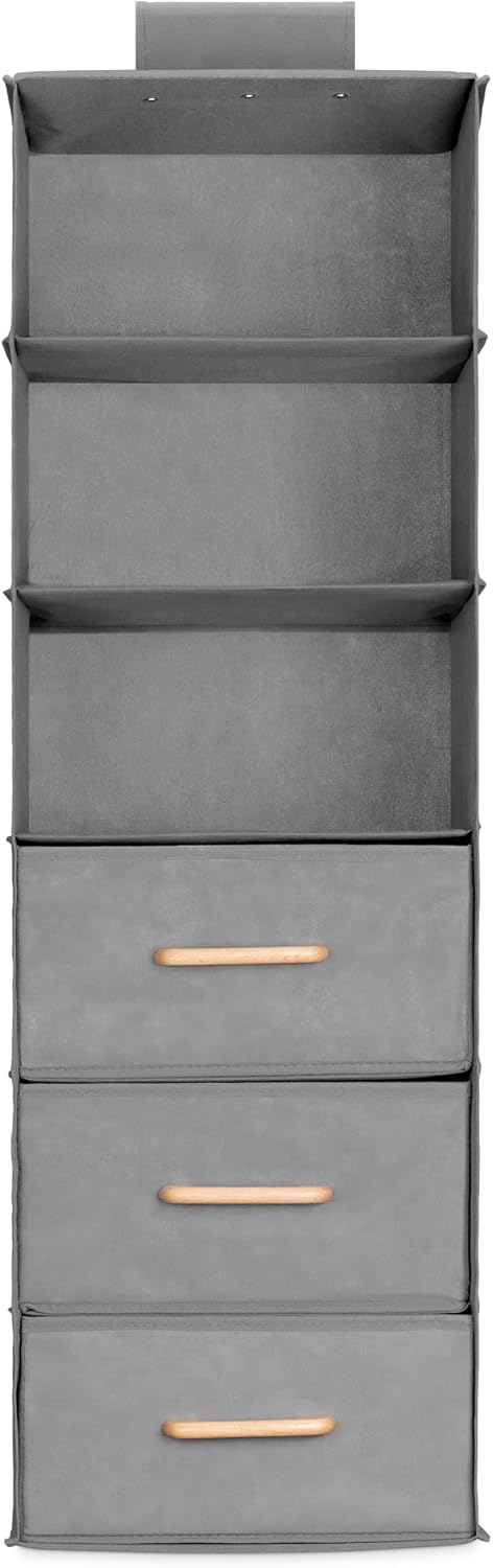 Navaris Hanging Shelf with Drawer