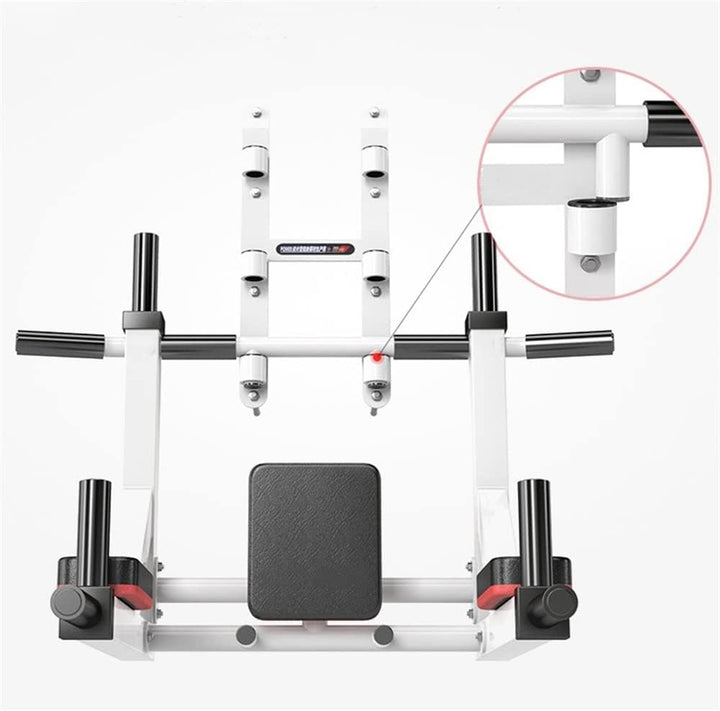 Multifunktionelle Klimmzugstange für die Wandmontage Dip Station 2 in1 Pull Up Bar Wand Belastbarkei
