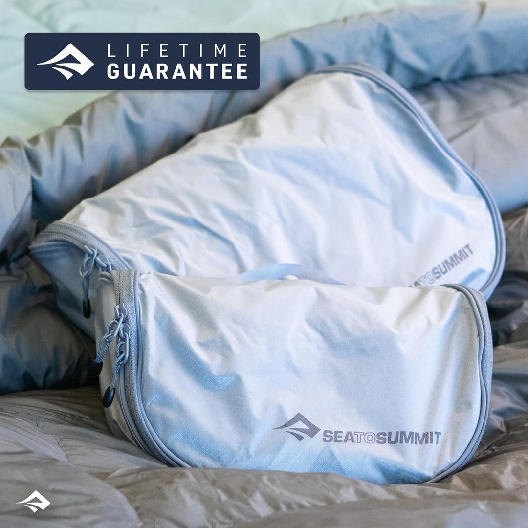 Sea to Summit TravellingLight Hanging Toiletry Bag, Travel Organizer for Men and Women, Large, Spicy