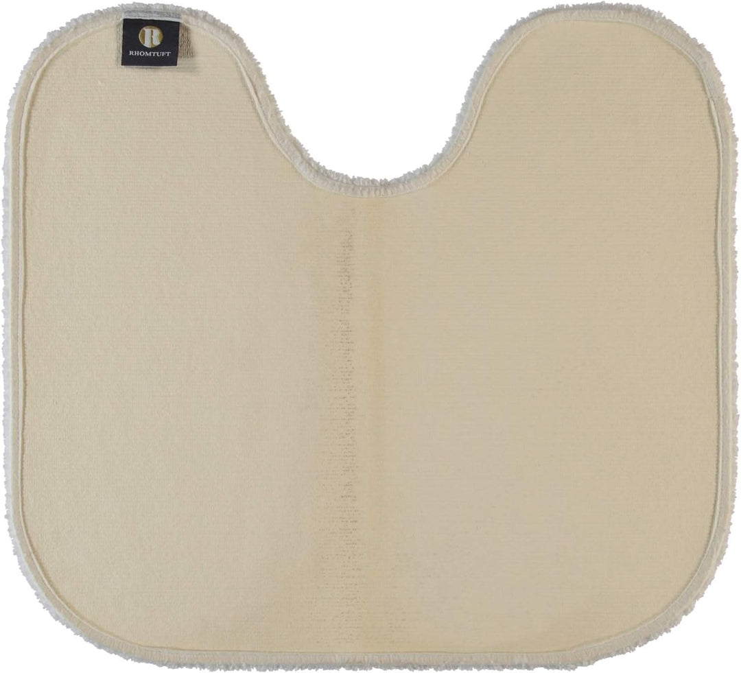 Rhomtuft Badematte Aspect, Farbe: weiss, Grösse: 55x60cm Toilettenvorlage mit Ausschnitt 55x60 cm, T
