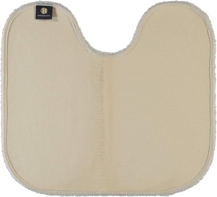 Rhomtuft Badematte Aspect, Farbe: weiss, Grösse: 55x60cm Toilettenvorlage mit Ausschnitt 55x60 cm, T