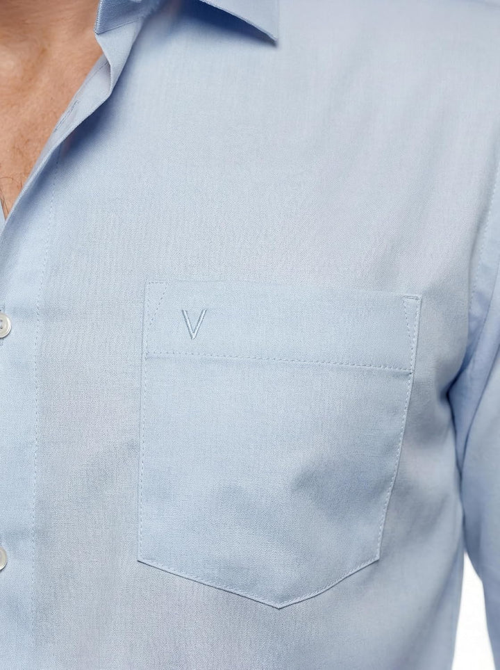 MARVELiS-Hemd MODERN-FIT (Slim-Fit) 4704-69-11 h.blau Extra langer Arm 39 hell-blau, 39 hell-blau