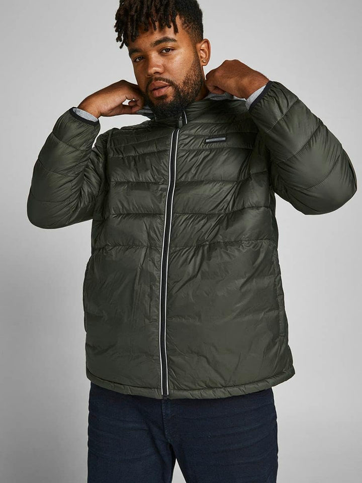 JACK & JONES Male Plus Size Jacke Nylon