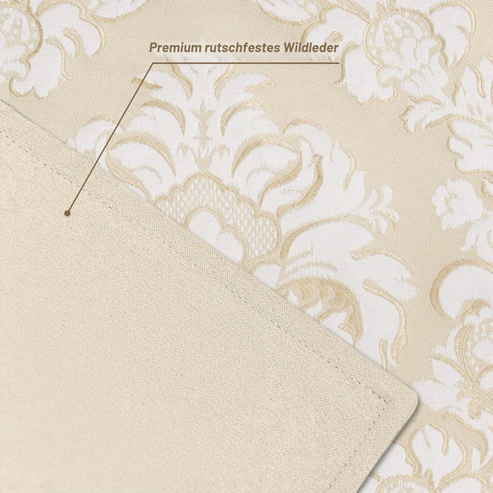 TOPLUXE Platzsets 4er Sets Florales Tischset Abwaschbar 30x45cm Platz-Matten für Esstisch Urlaub Par