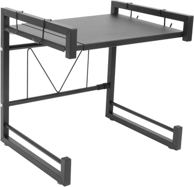 AYNEFY Mikrowellenständer, 2-stufiges Erweiterbares Mikrowellen Regal, Bäckerregal Schwerlast Edeals
