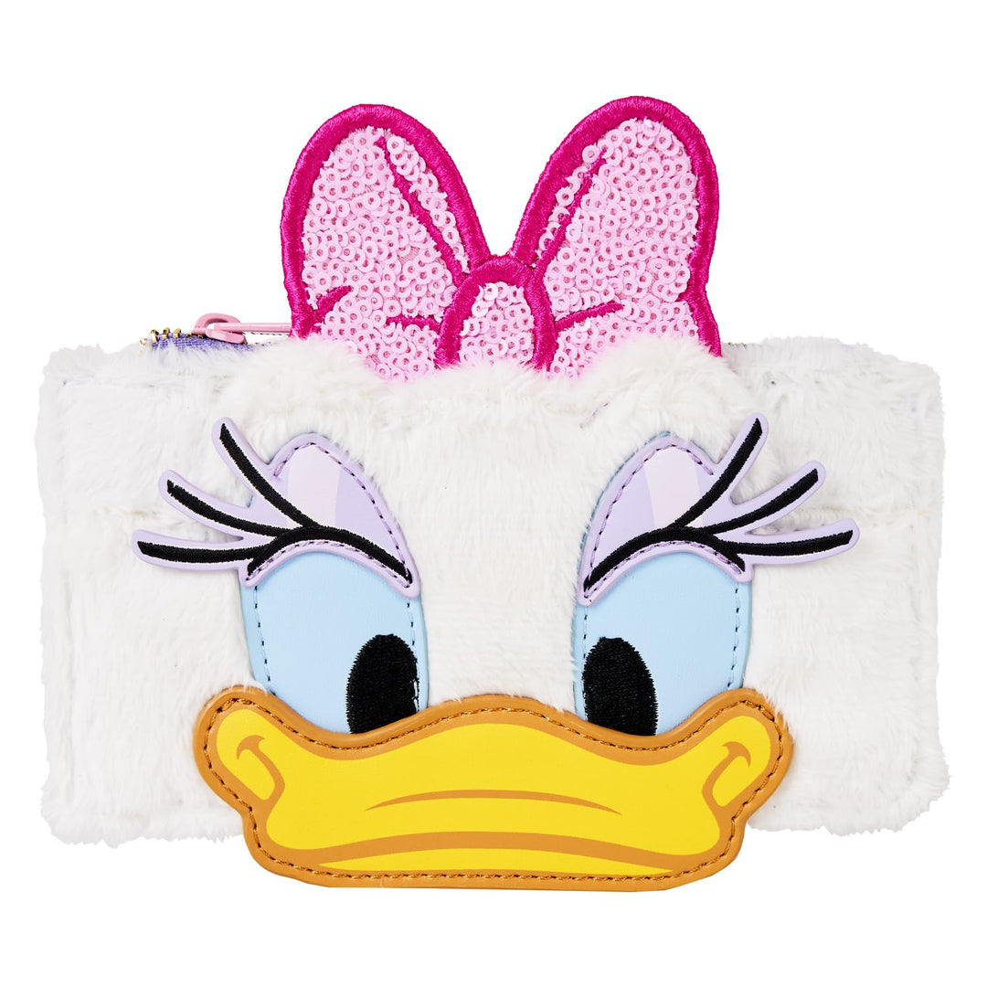 Loungefly Disney Daisy Duck Plüsch Grosser Kartenhalter