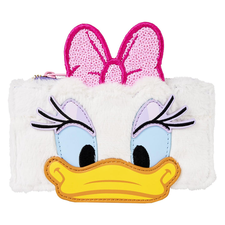 Loungefly Disney Daisy Duck Plüsch Grosser Kartenhalter