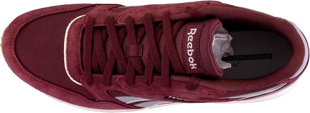 Reebok Unisex Gl1000 Sneaker 34.5 EU Classic Maroon F23 Classic White Pure Grey 3, 34.5 EU Classic M
