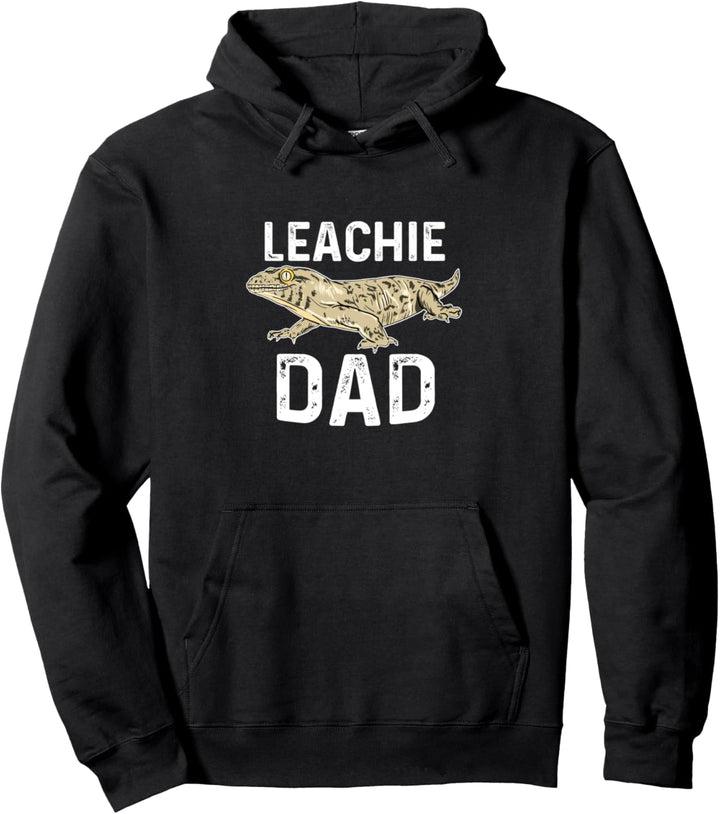 Leachie Gecko Dad New Caledonian Giant Gecko Geschenk Eidechse Pullover Hoodie