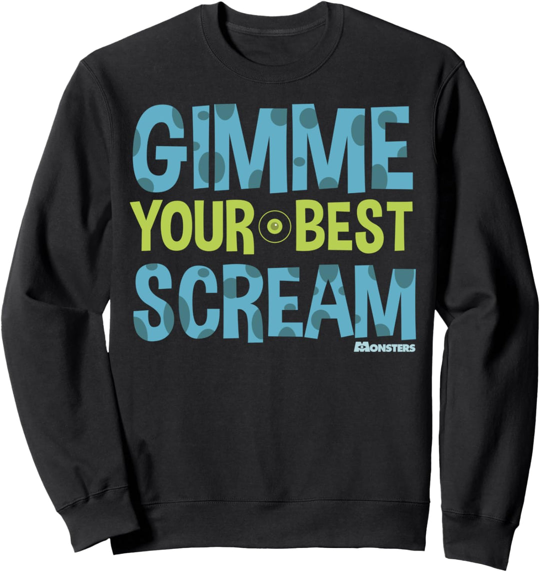 Disney Pixar Monsters University Your Best Scream C1 Sweatshirt