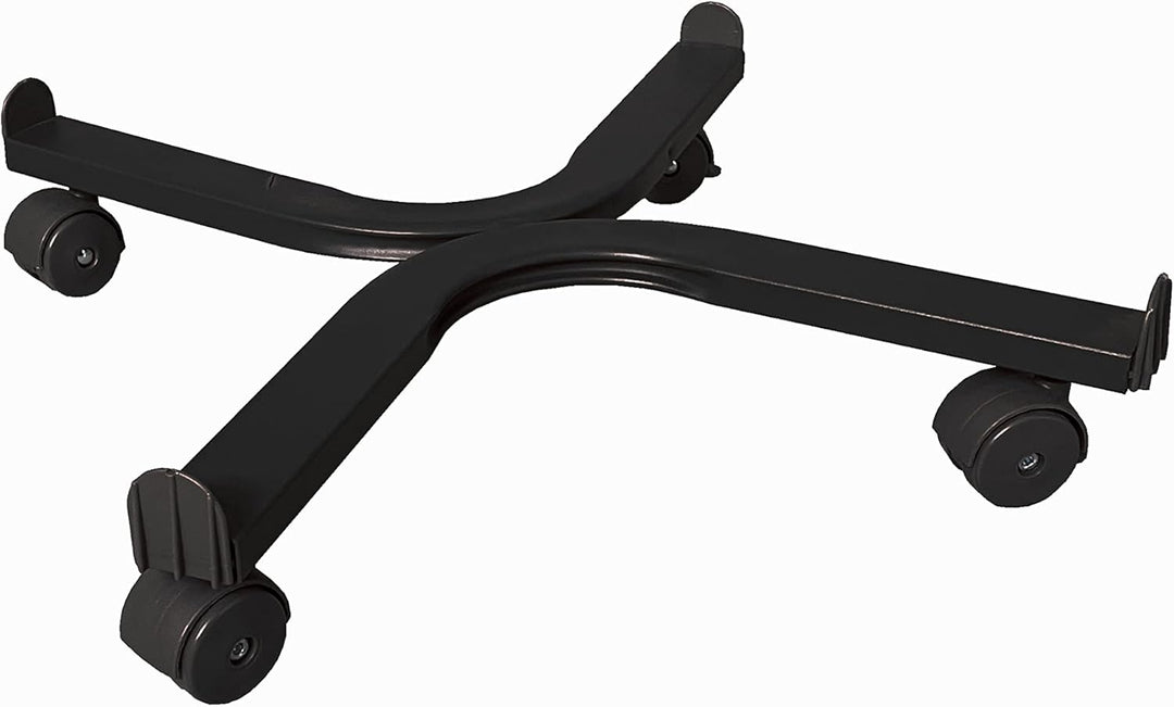 Tecnokit: Runder Rollwagen für Pflanzen und Blumen, 50 cm; verstellbare Dübel, leicht zu bewegen, 4