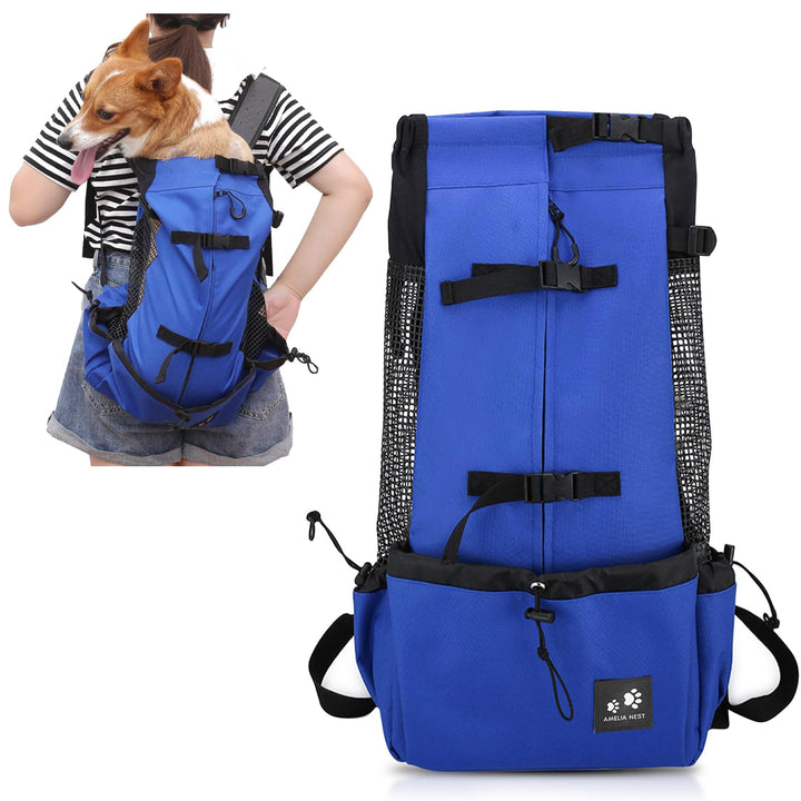 PETCUTE Hundetasche Hundetransporttasche Tragetasche füR Hunde Katzen Wanderrucksack Seite Atmungsak