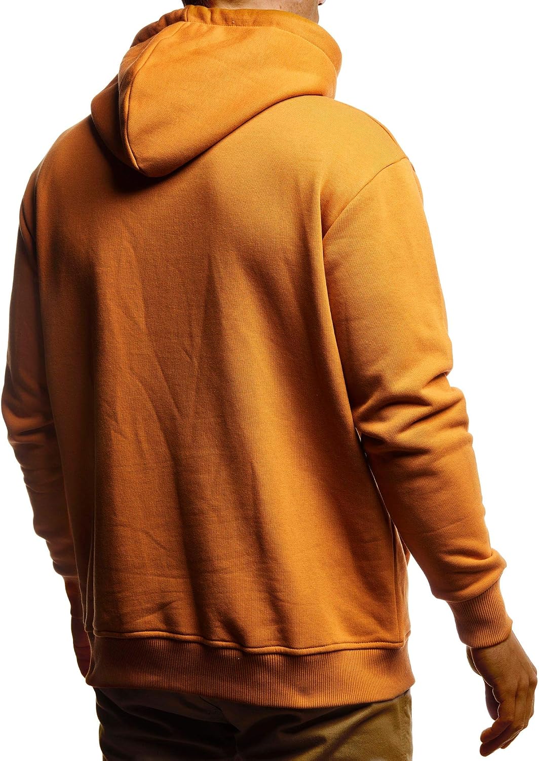 Leif Nelson Herren Hoodie Pullover mit Kapuze Oversize Kapuzenpullover für Männer Pulli Longsleeve S