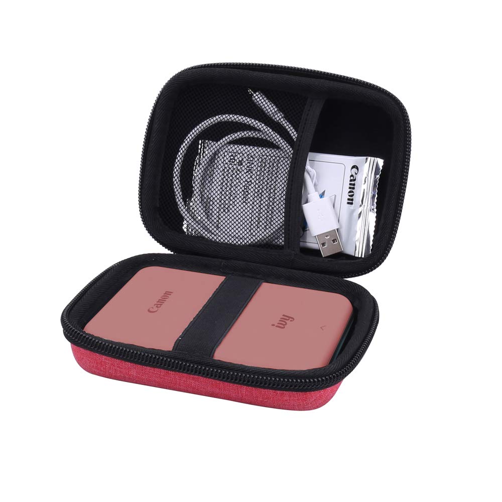 Aenllosi Hart Taschen Hülle für Canon Zoemini 2/Zoemini/S2/S Mobiler Fotodrucker (Rot), Rot