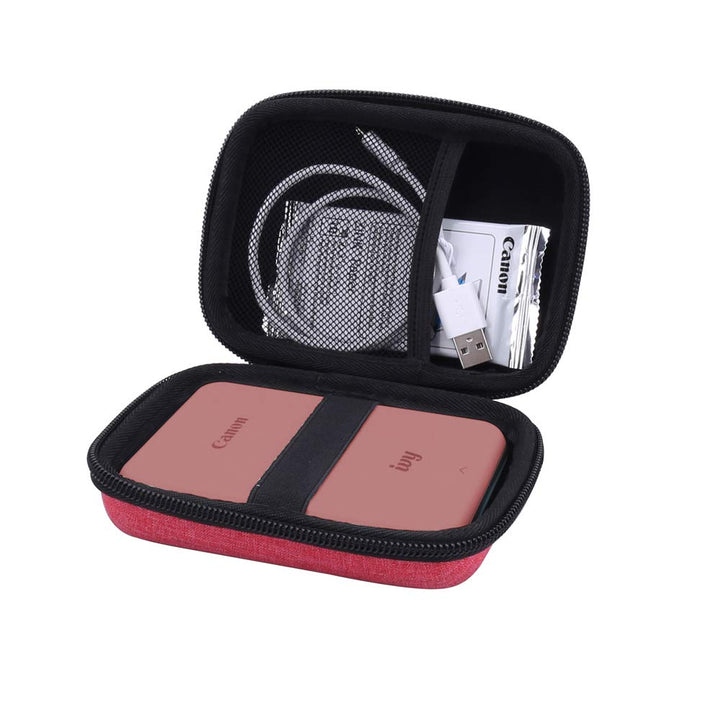 Aenllosi Hart Taschen Hülle für Canon Zoemini 2/Zoemini/S2/S Mobiler Fotodrucker (Rot), Rot