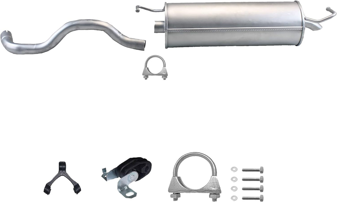 Ferroz Export Ersatz für Auspuff Endschalldämpfer Seat Leon, VW Golf IV New Beetle 1.4 & 1.4 16V