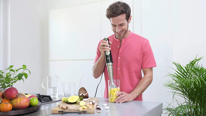 Braun MultiQuick 9 MQ 9187XLI Stabmixer – Pürierstab mit Active PowerDrive Technologie und 5 Zubehör