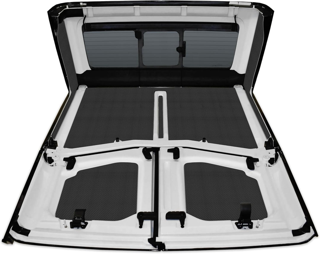 Design Engineering 050183 Headliner für Schalldämpfung, 7-teilig, Schwarz Jeep Gladiator JT (2020-up