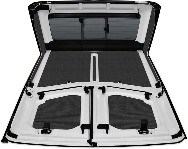 Design Engineering 050183 Headliner für Schalldämpfung, 7-teilig, Schwarz Jeep Gladiator JT (2020-up