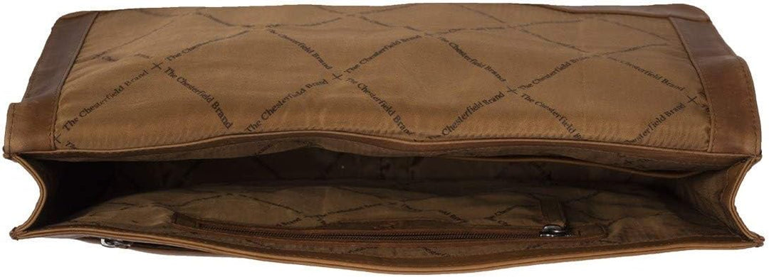 The Chesterfield Brand Wax Pull Up Ivery Aktenmappe Leder 39 cm
