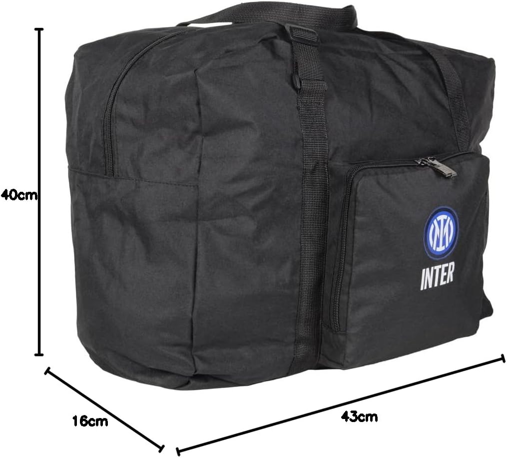 Inter 151854, zusammenklappbar, Unisex-Erwachsene, Schwarz, Grösse, Schwarz, Einheitsgrösse
