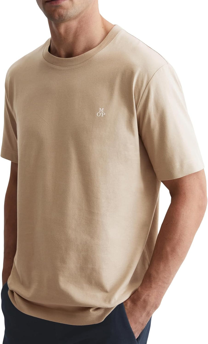 Marc O'Polo Herren T-Shirt aus Bio-Baumwolle Basic XS Charleston Gray, XS Charleston Gray