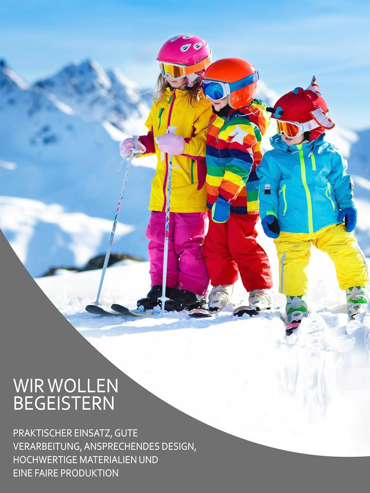 BAMBINIWELT Kinder Snowboardrucksack, Snowboardtasche, Stauraum für Helm, Schuhe & Handschuhe, Board