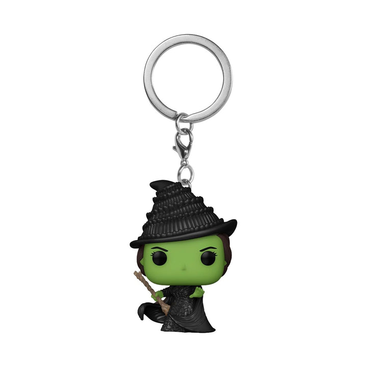 Funko Pop! Keychain: Wicked - Elphaba - Neuartiger Schlüsselanhänger - Vinyl-Minifigur Zum Sammeln -