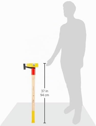 Ochsenkopf Spalthammer, Schlanke Form mit Rotband-Plus Stielbefestigung, Langlebiger Stiel aus Hicko