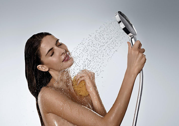 hansgrohe Raindance Select S Duschset, 0,90 m, 3 Strahlarten, wassersparend, Chrom 0,90m Set 3 Strah
