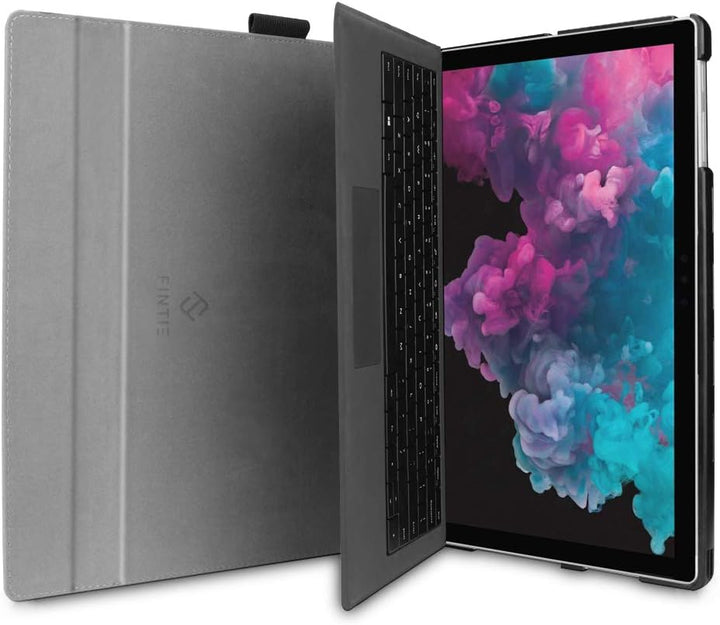 Fintie Hülle für Microsoft Surface Pro 7/7 Plus / 6/5, Business Schutzhülle mit Harter Schale, anpas