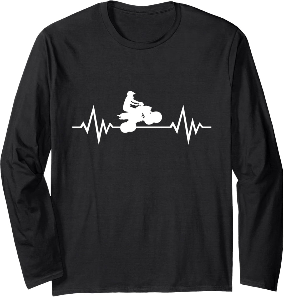 Quad - Der Herzschlag eines Quad-Fahrers Langarmshirt