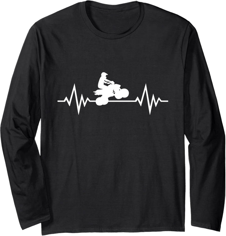 Quad - Der Herzschlag eines Quad-Fahrers Langarmshirt